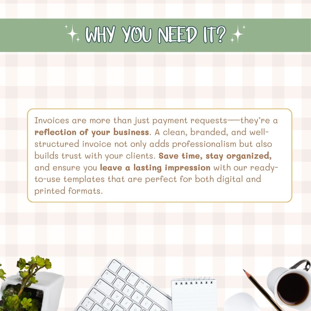 Business invoice template