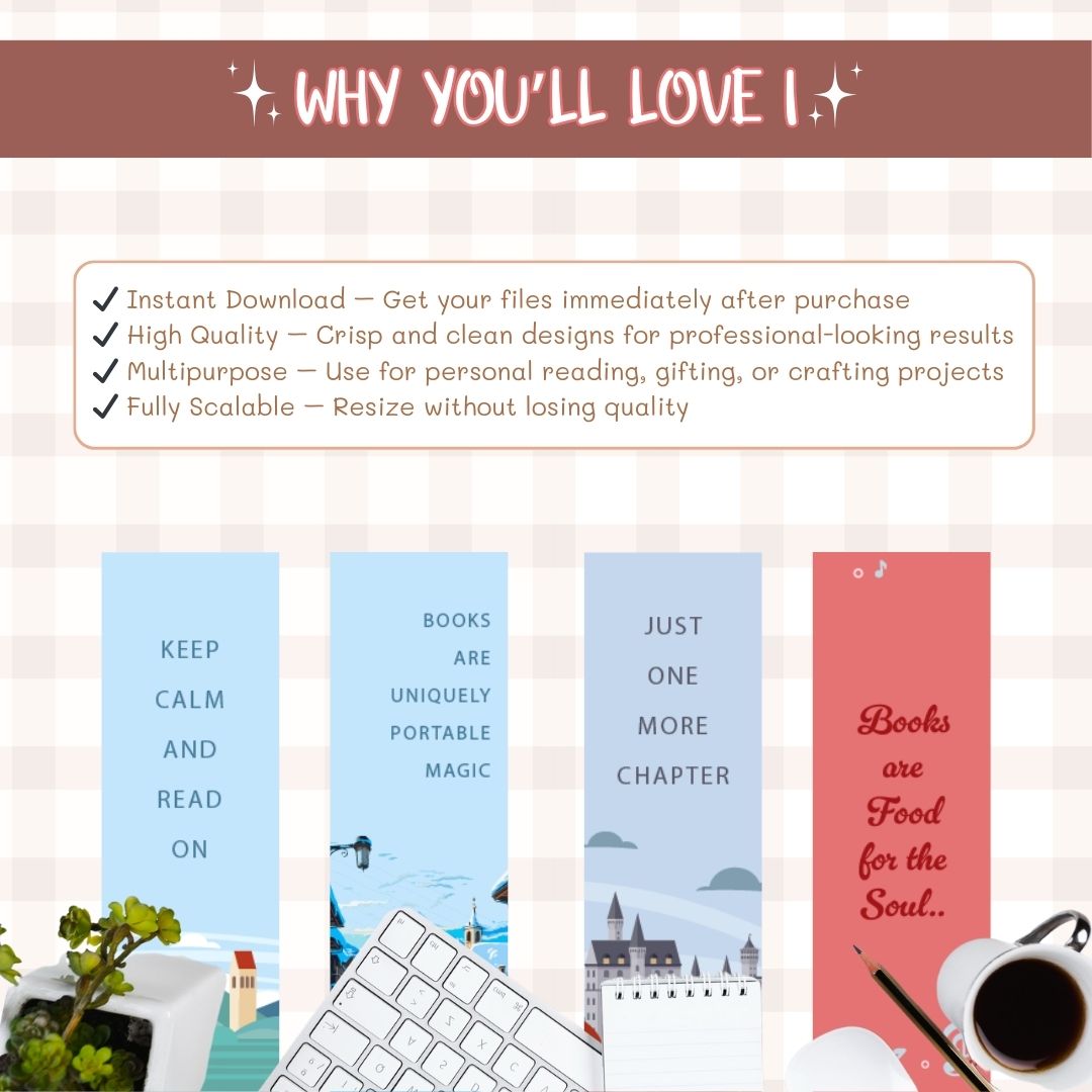 why you will love the bookmark templates
