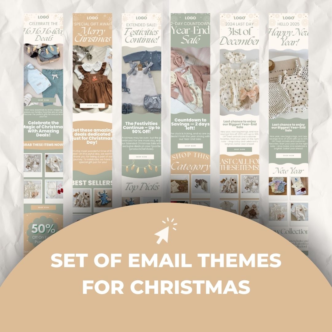 Christmas email themes