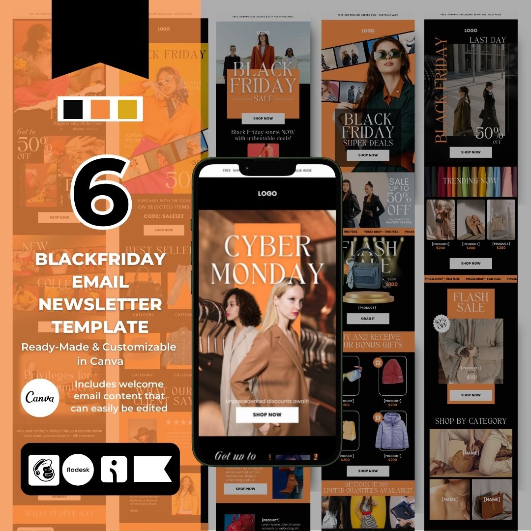 Black Friday Email Newsletter Template