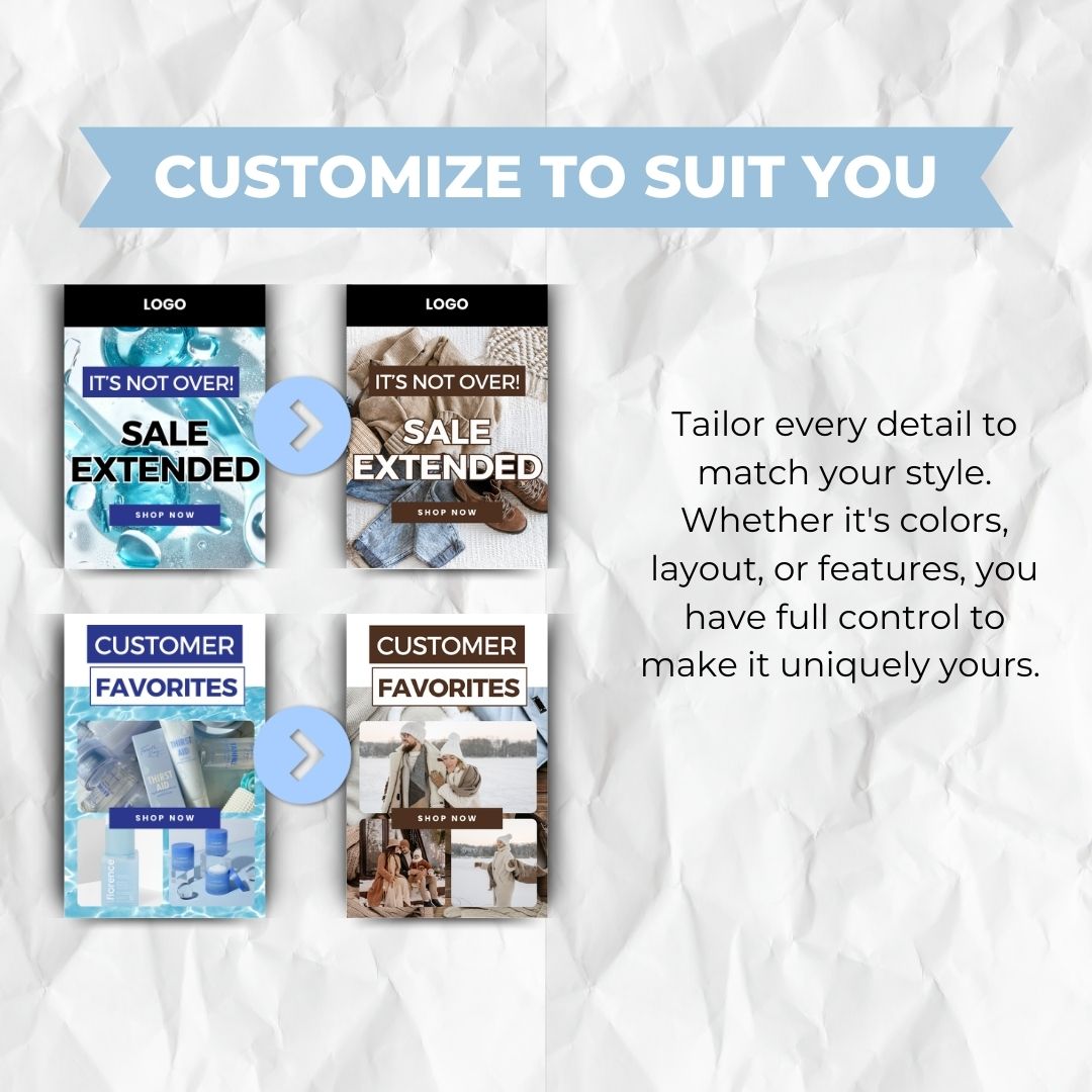 customizable Black Friday Email Template