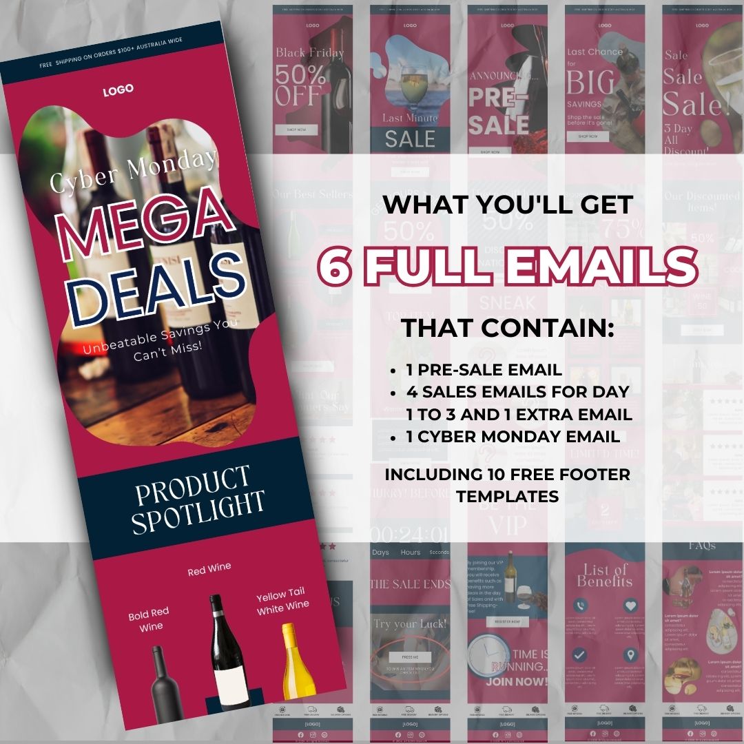 black friday pre-sale email