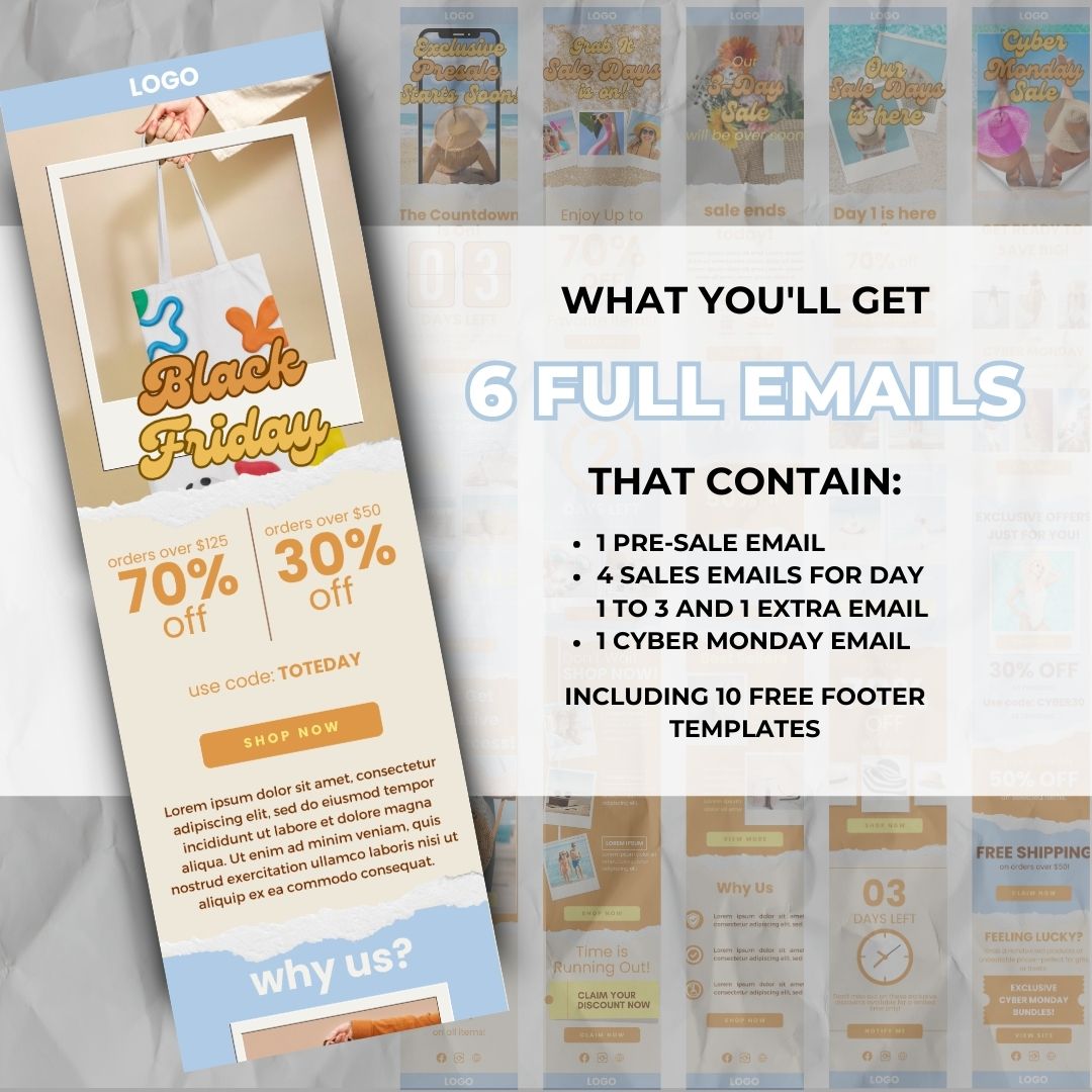 black friday pre-sale email