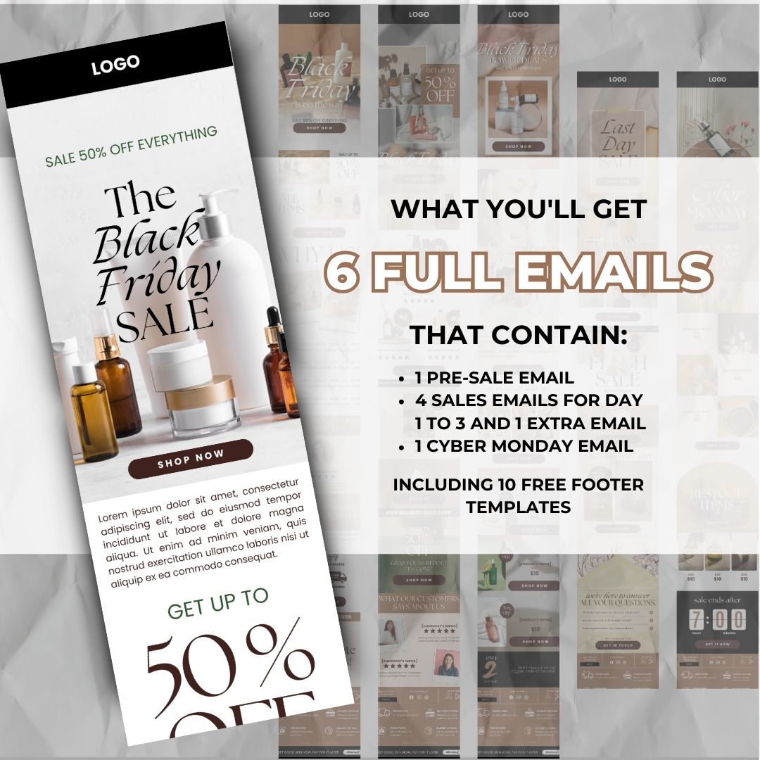 black friday pre-sale email