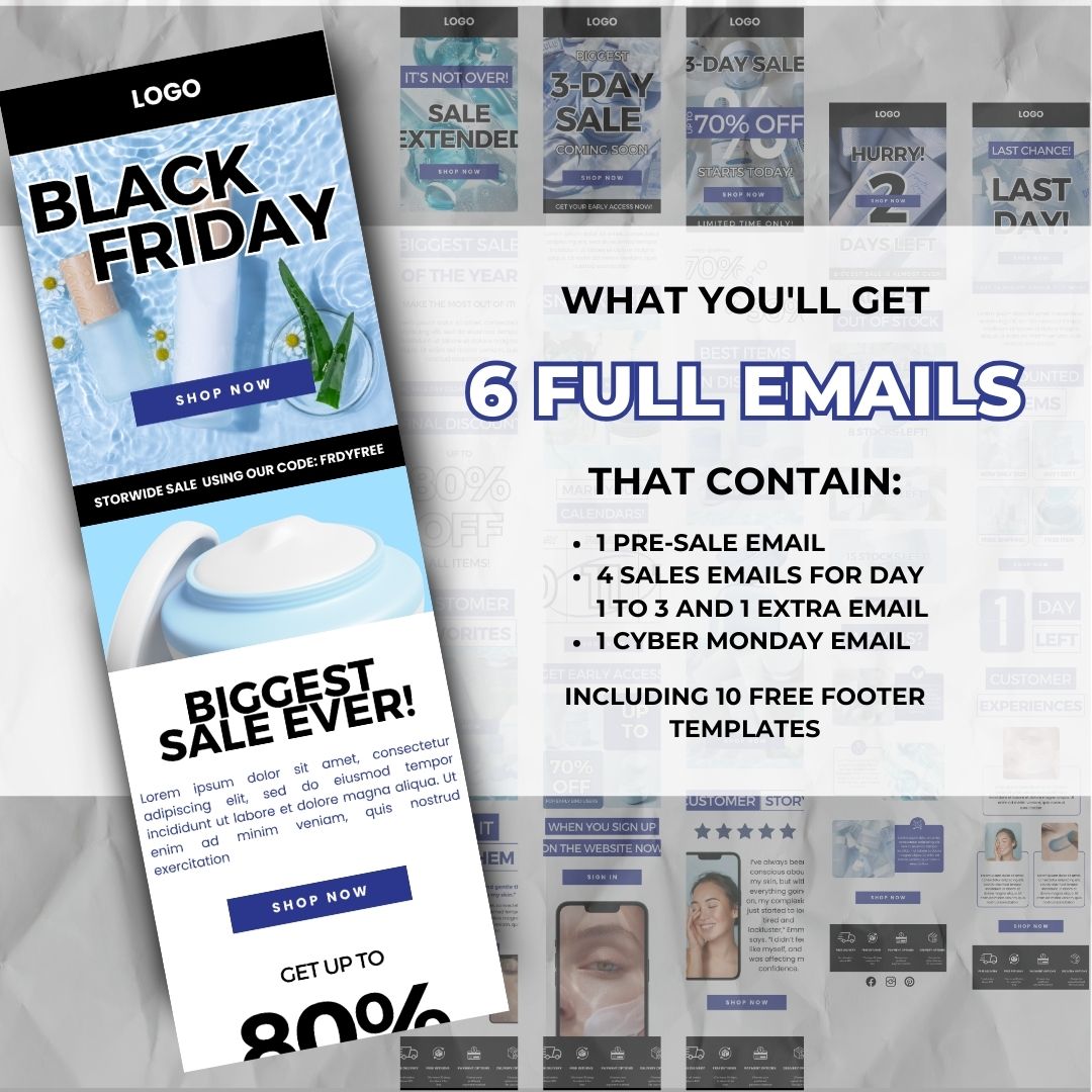 black friday pre-sale email