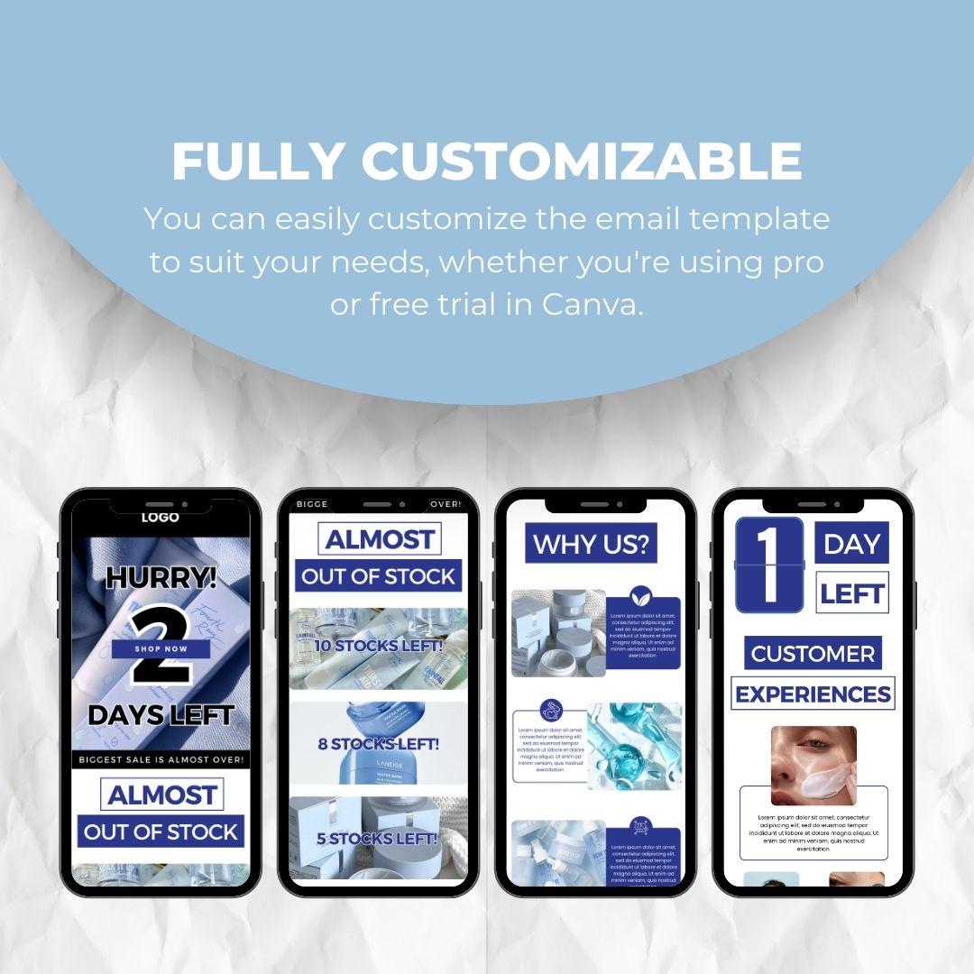 customizable Black Friday Email Template