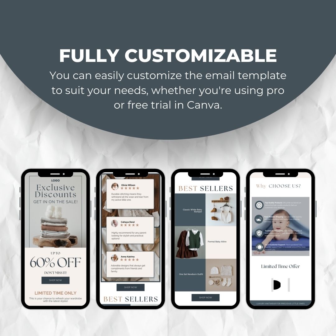 customizable Black Friday Email Template