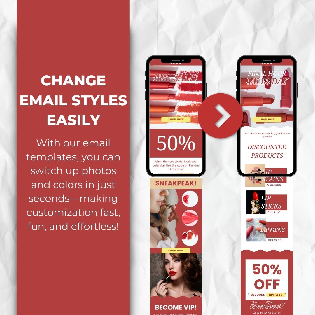 editable Black Friday Email Template