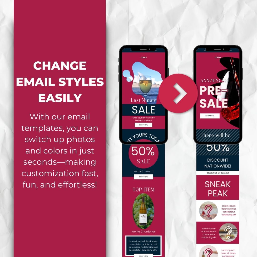 editable Black Friday Email Template