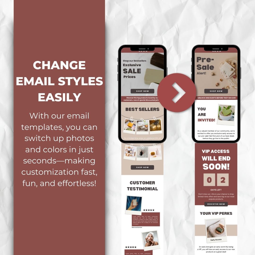 editable Black Friday Email Template