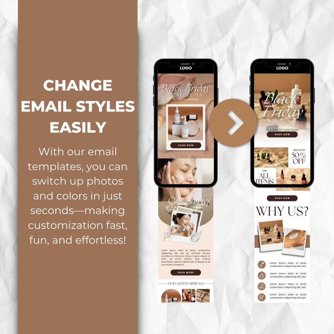 editable Black Friday Email Template