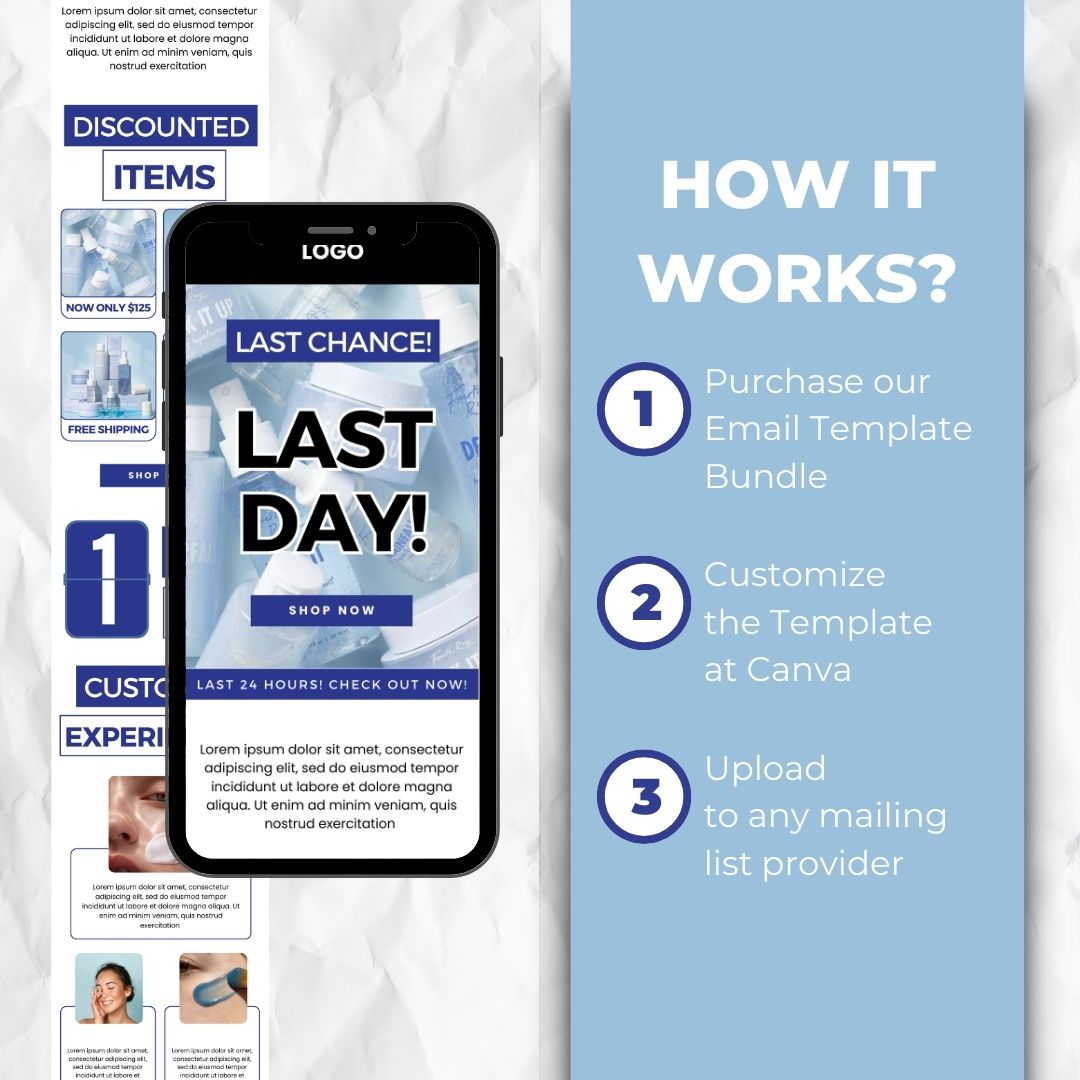 how the Black Friday Email Template works