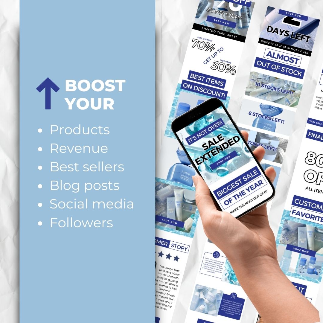 boost revenue with Black Friday Email Template