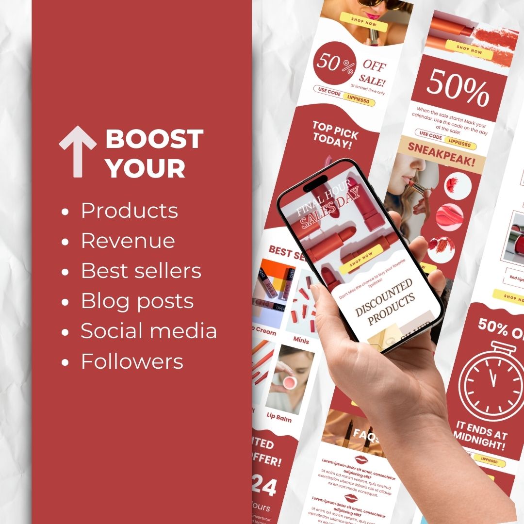 boost revenue with Black Friday Email Template