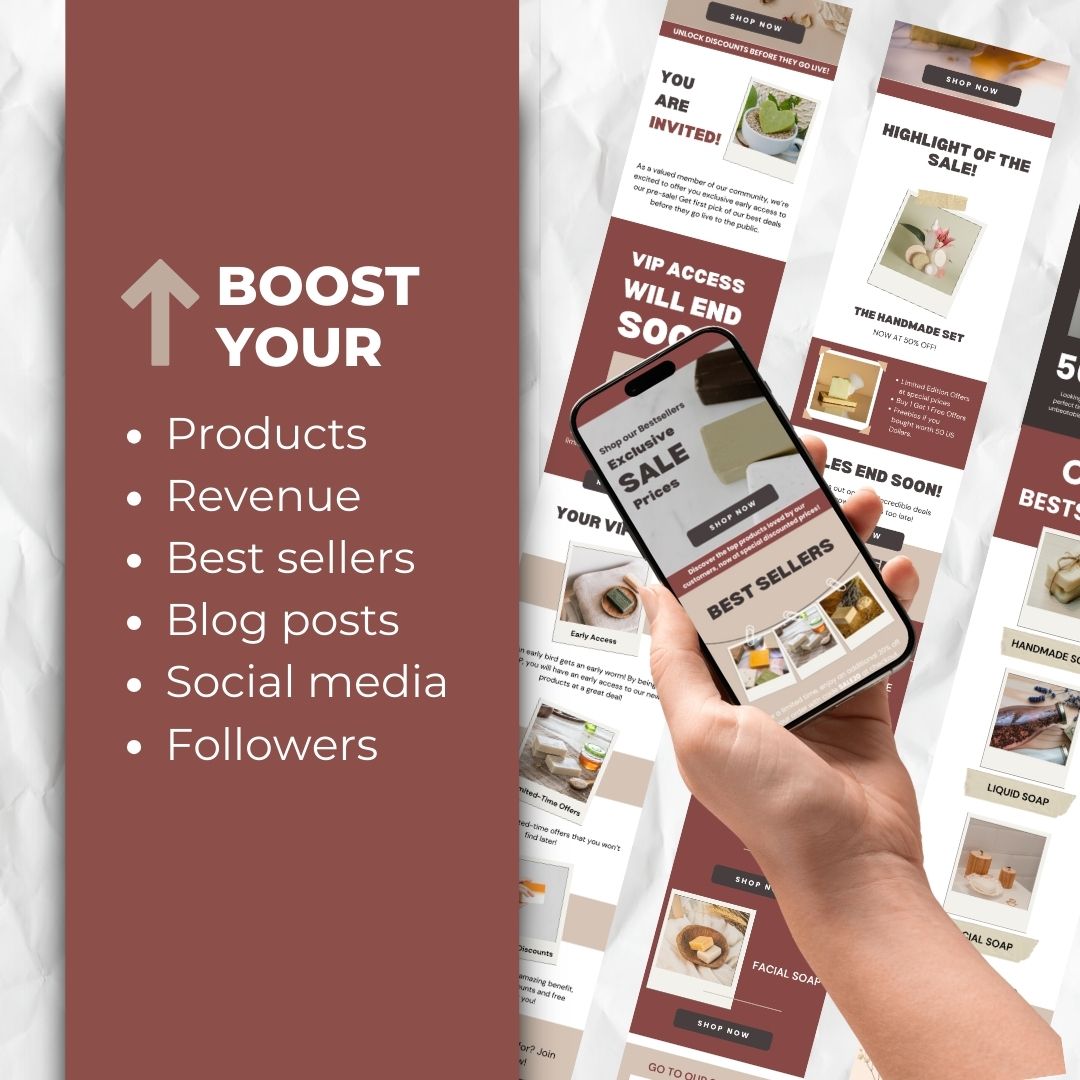 boost revenue with Black Friday Email Template