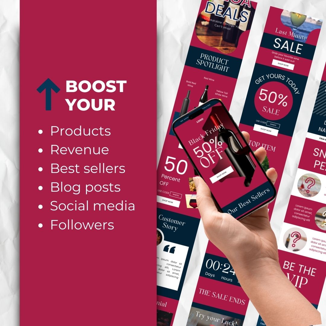 boost revenue with Black Friday Email Template
