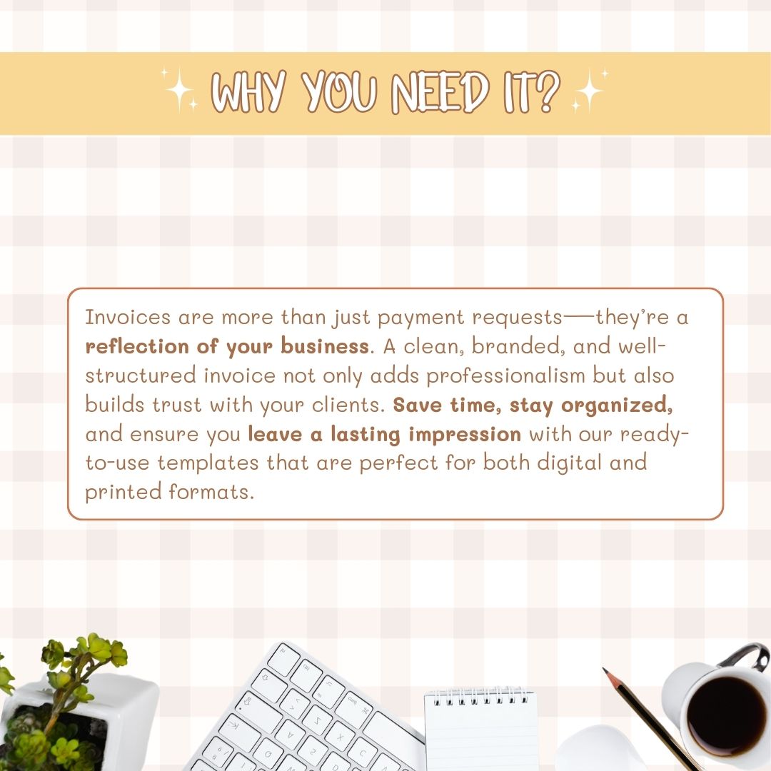 Business invoice template
