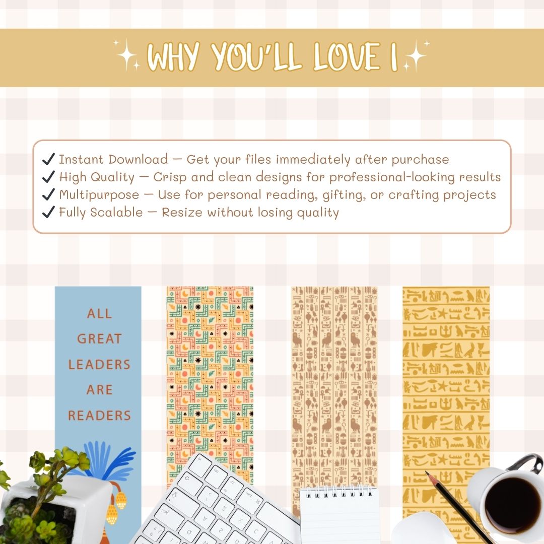 why you will love the bookmark templates