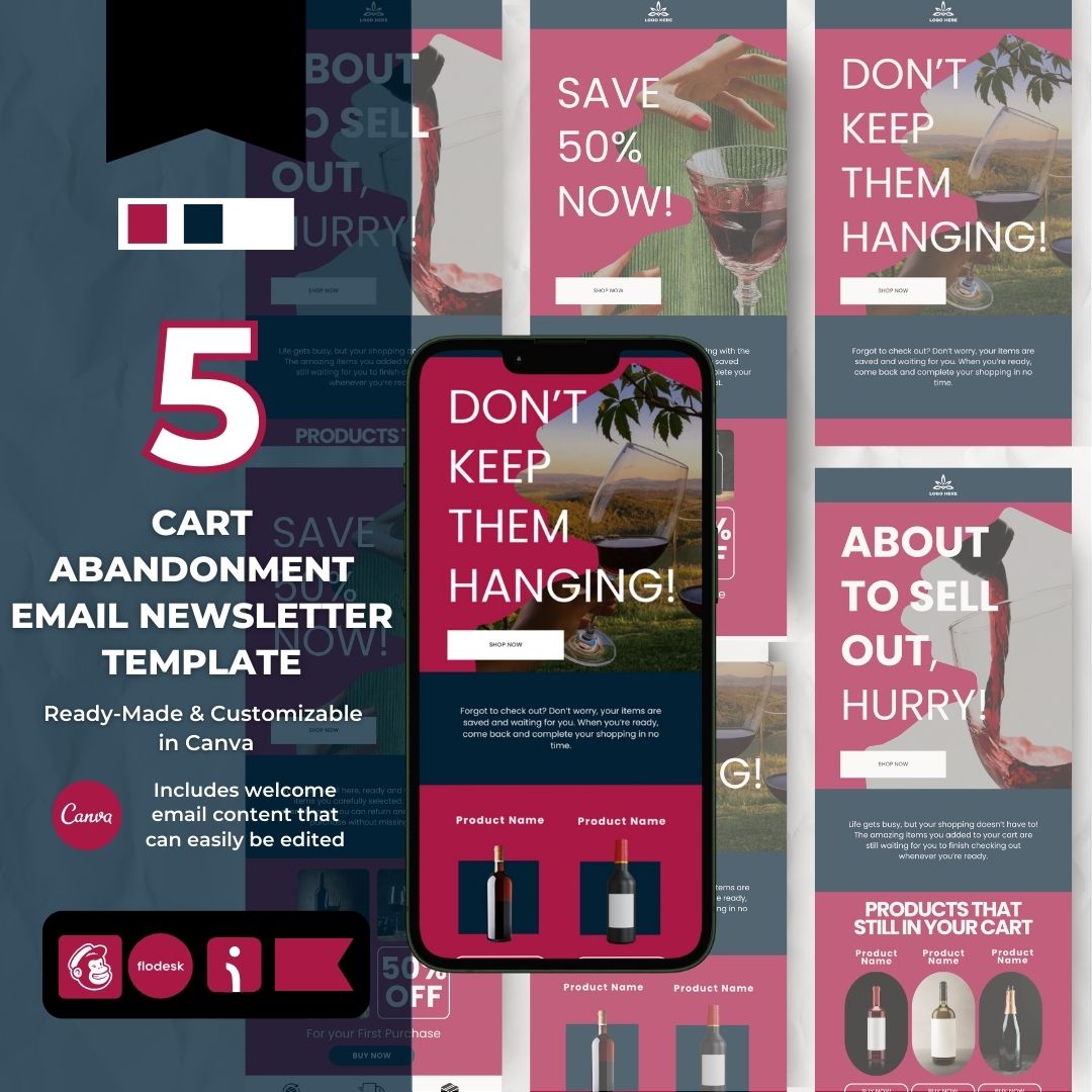 Cart abandonment email template