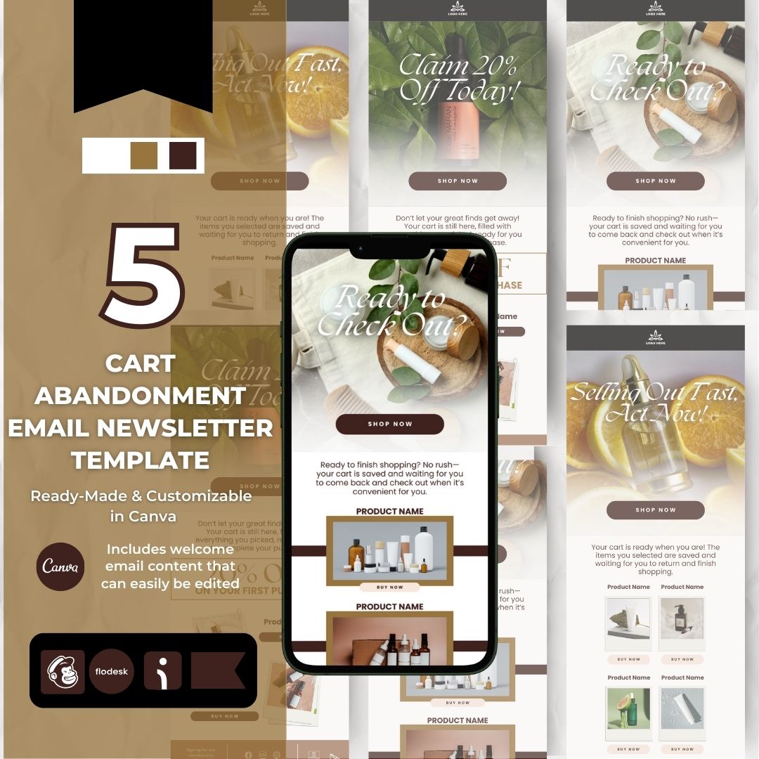 Cart abandonment email template