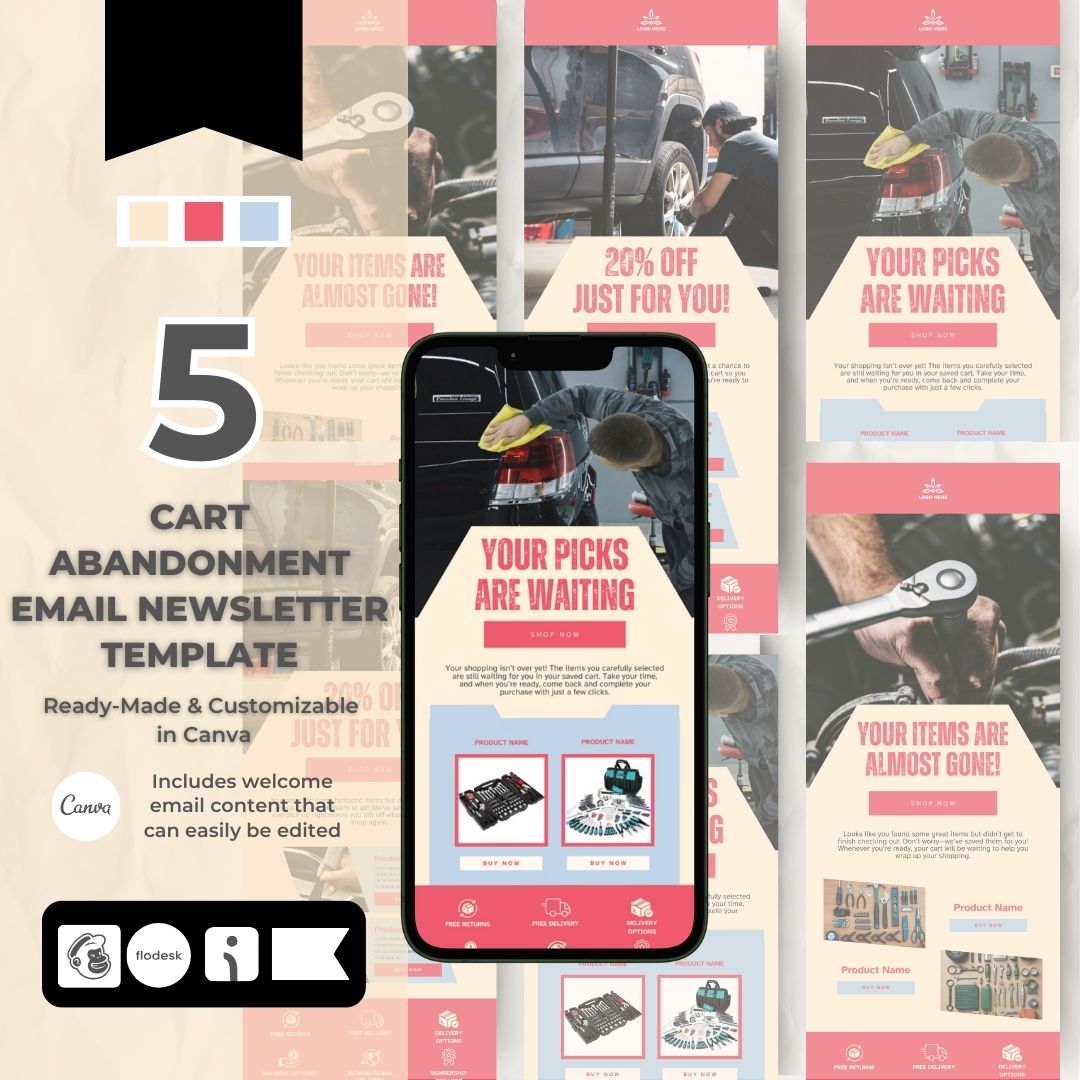 Cart abandonment email template