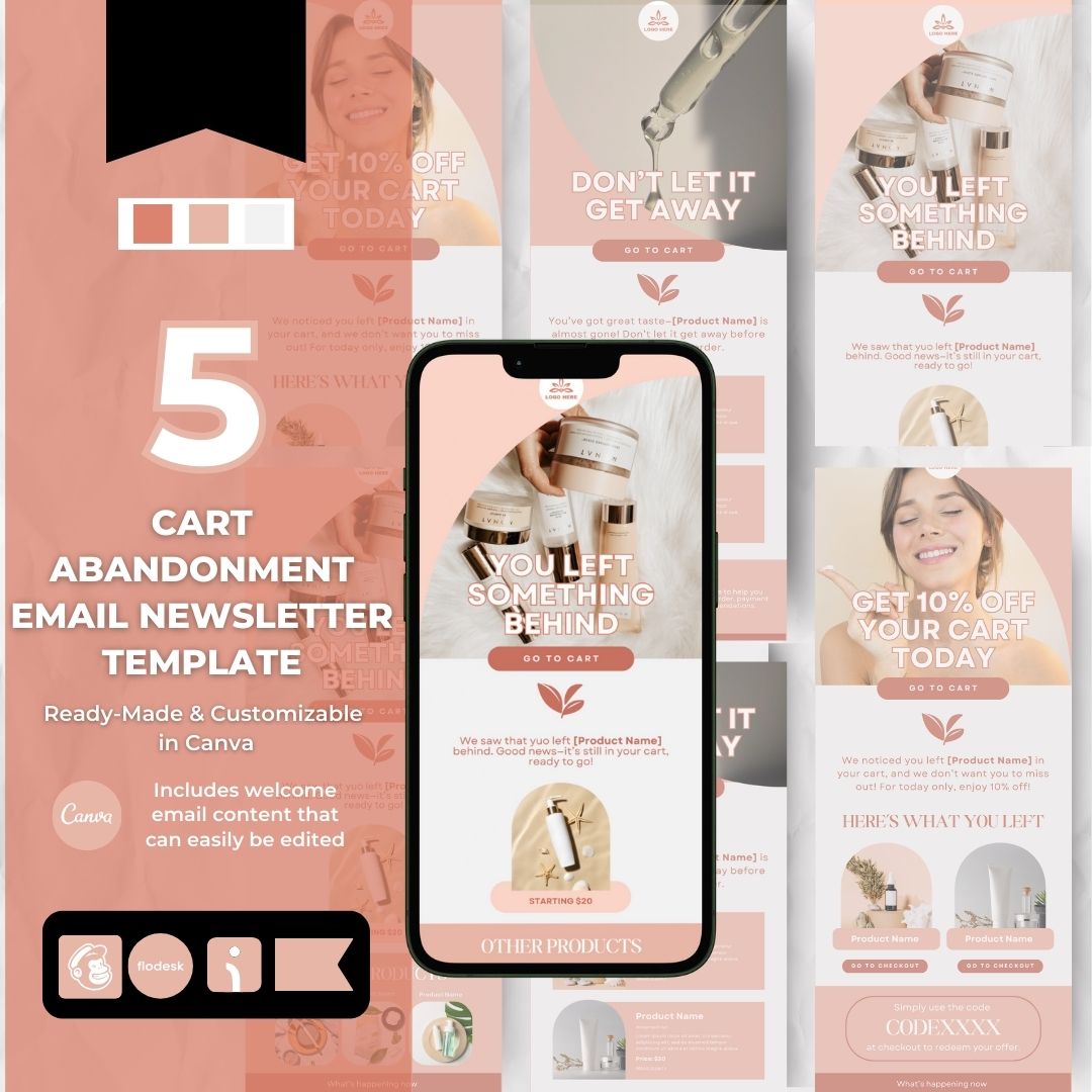 Cart abandonment email template