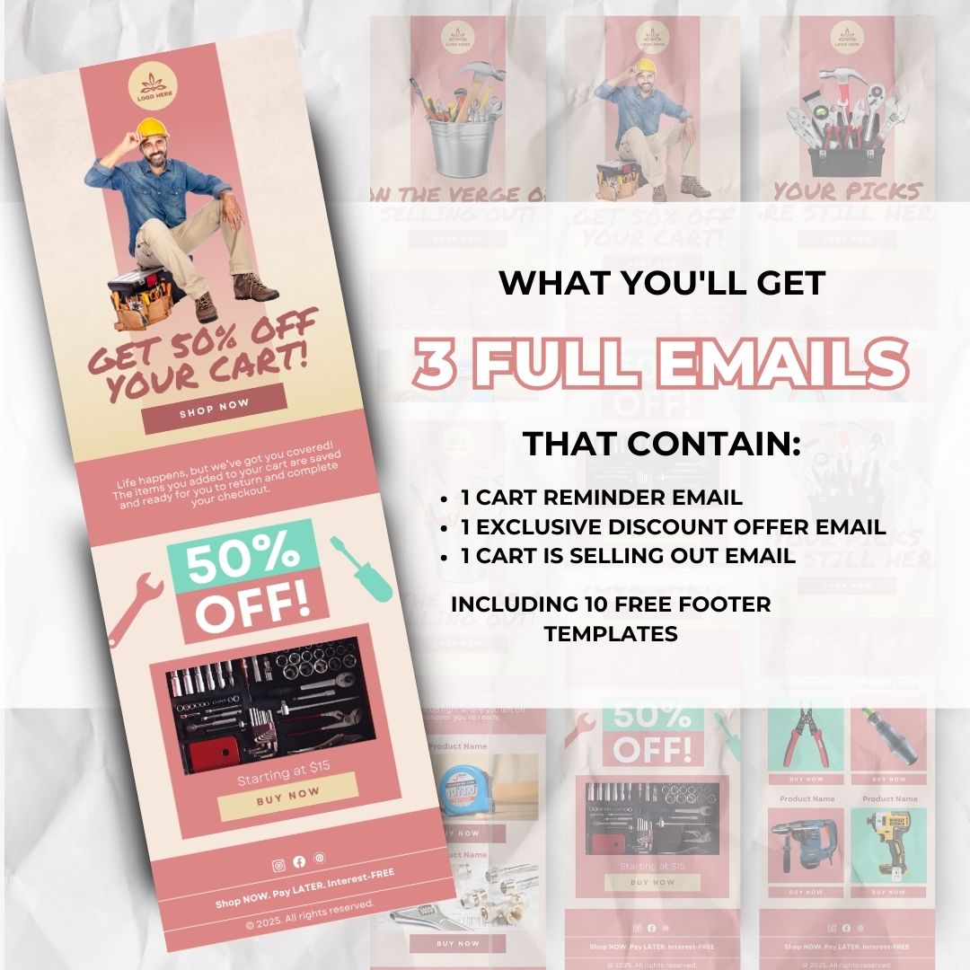 Cart abandonment email reminder