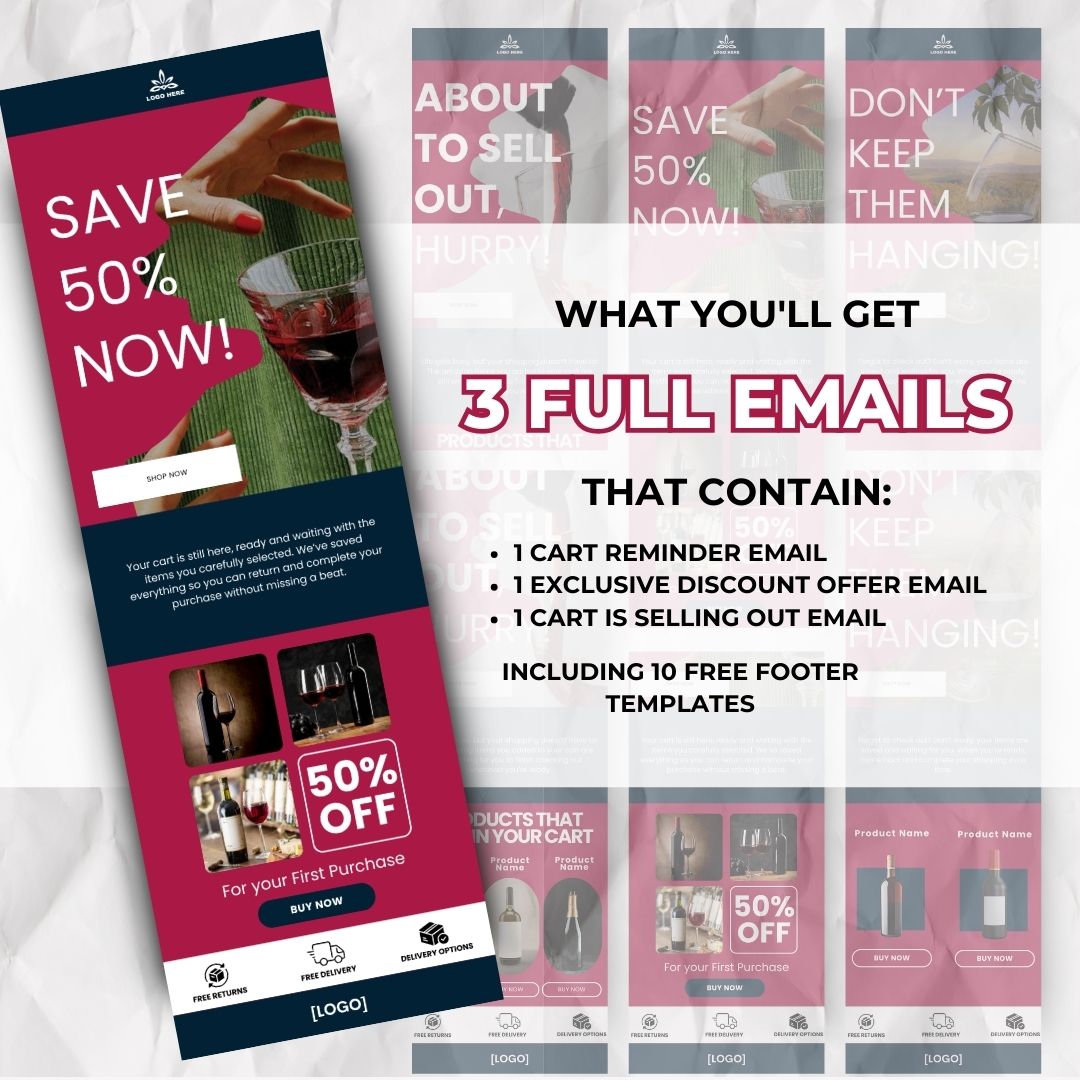 Cart abandonment email reminder