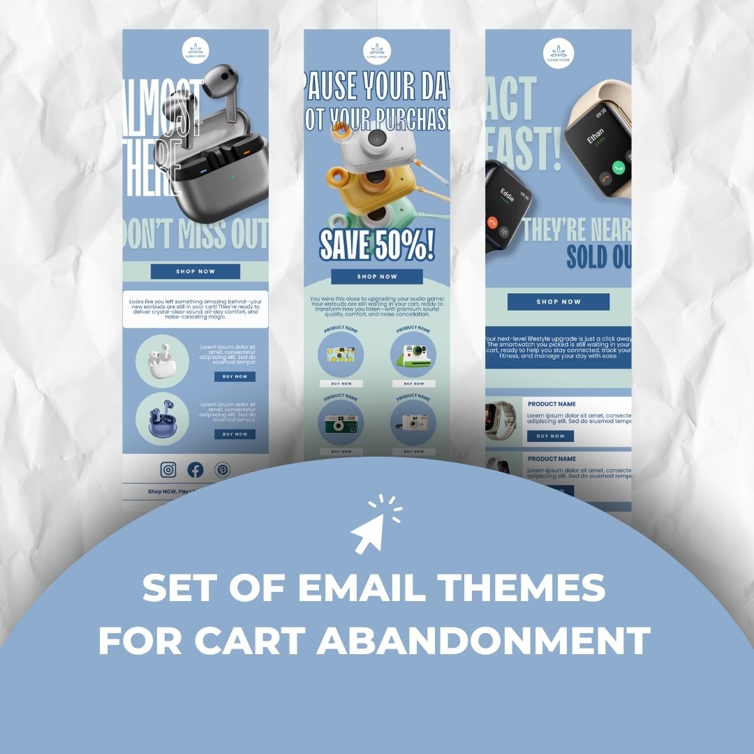Cart abandonment email themes