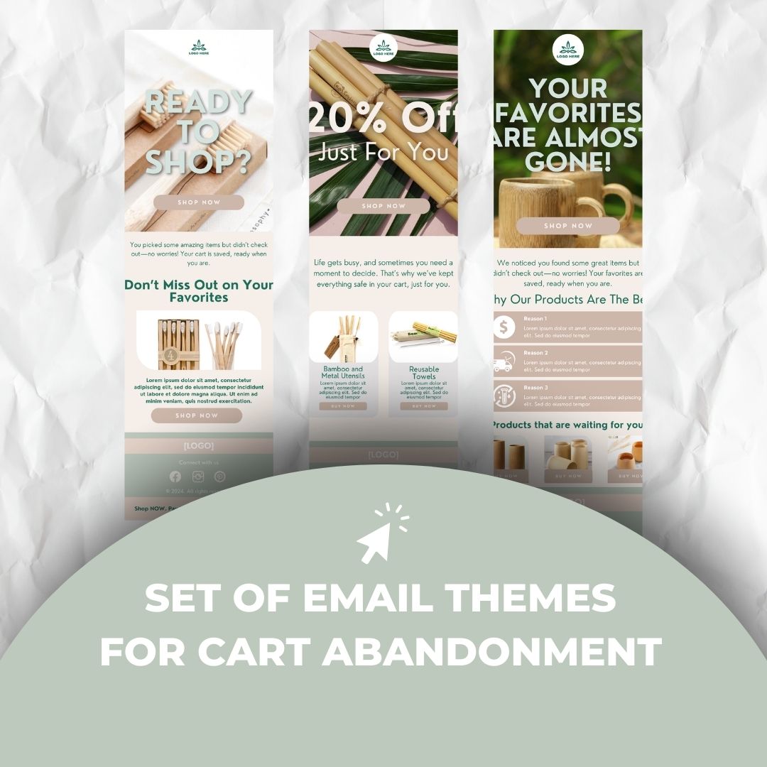 Cart abandonment email themes