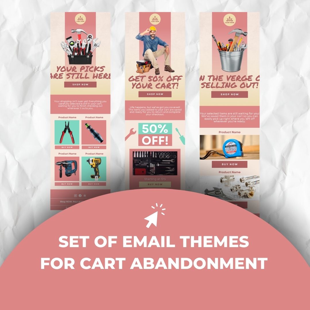 Cart abandonment email themes