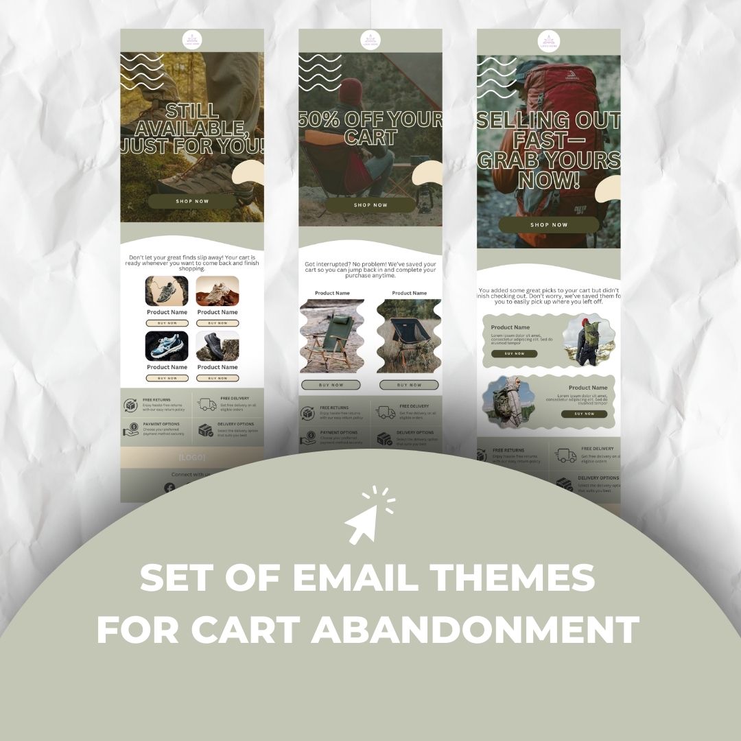 Cart abandonment email themes
