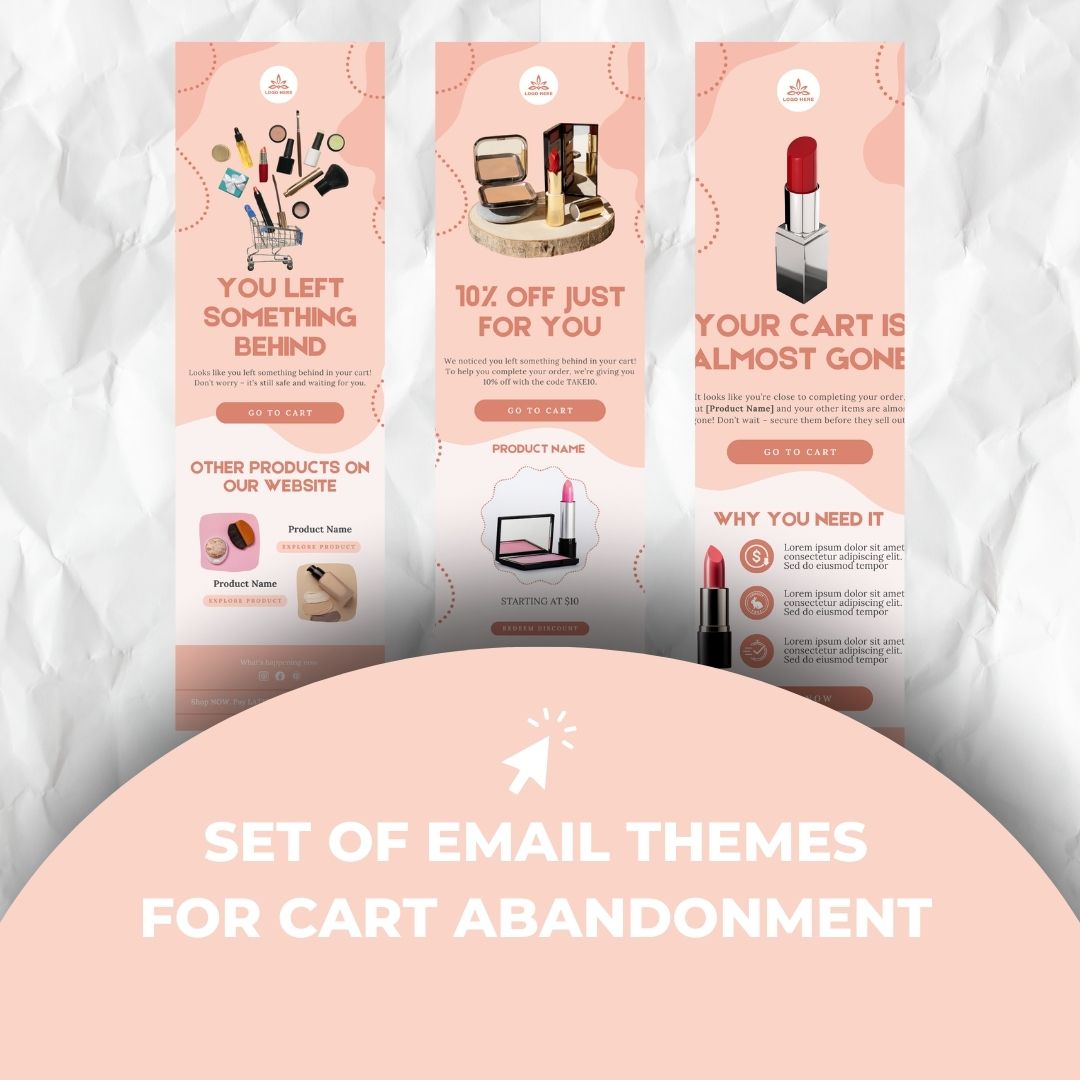 Cart abandonment email themes