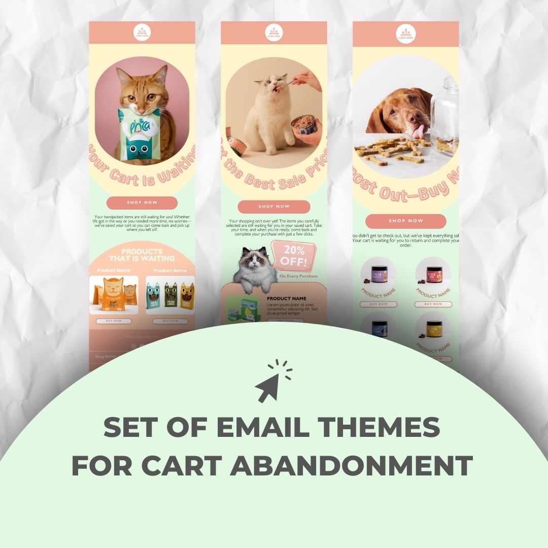 Cart abandonment email themes