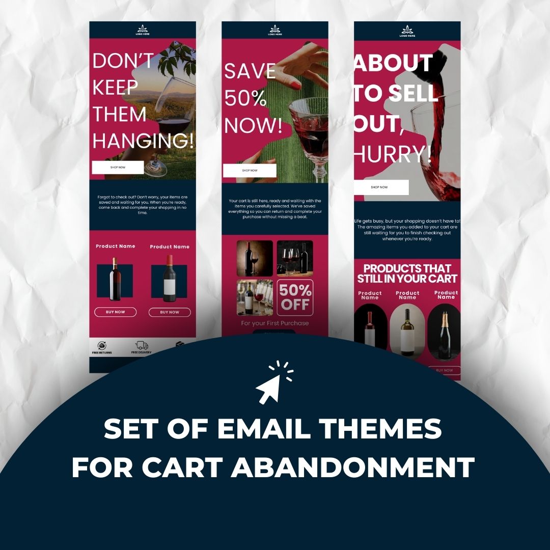 Cart abandonment email themes