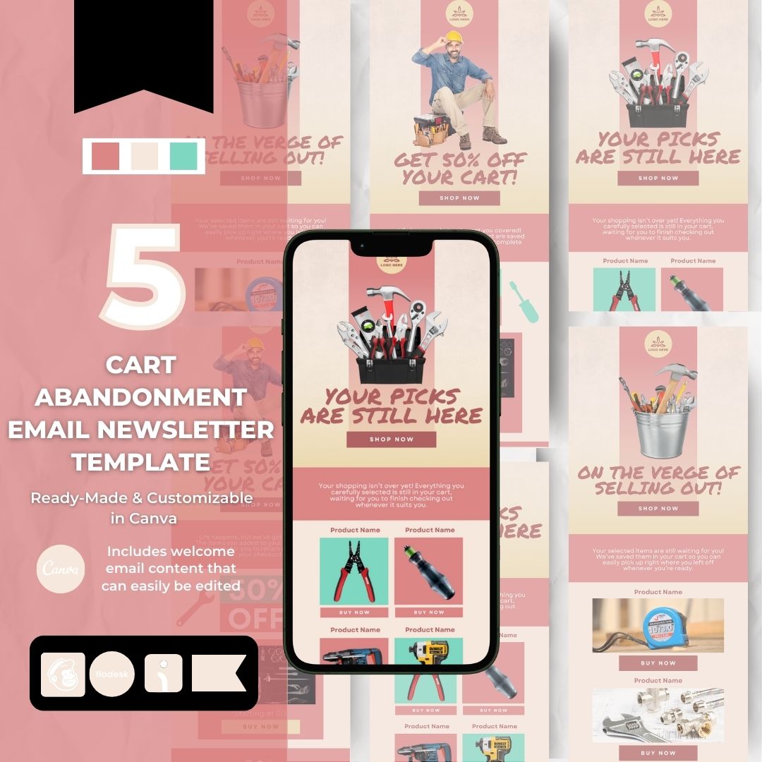 Cart abandonment email template