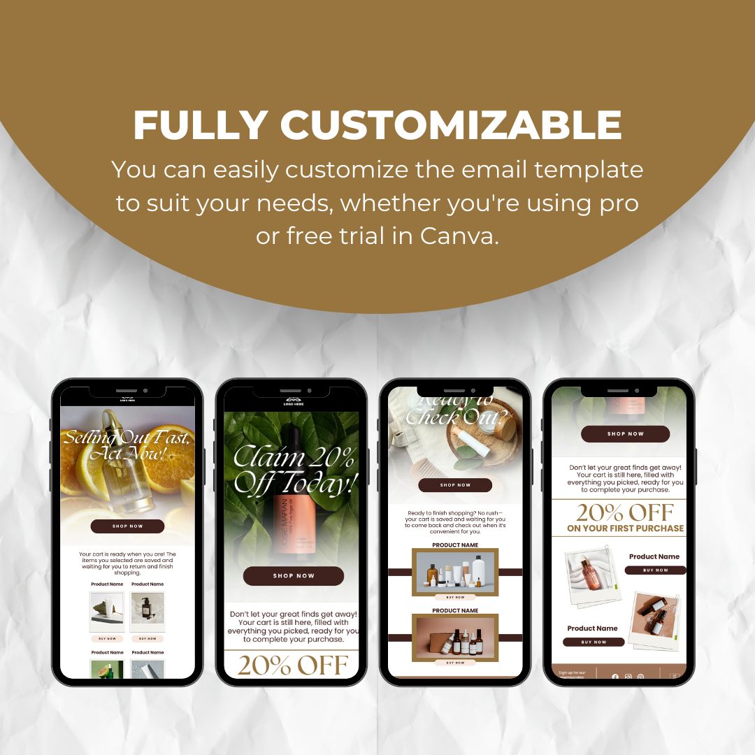 FUlly customizable email template