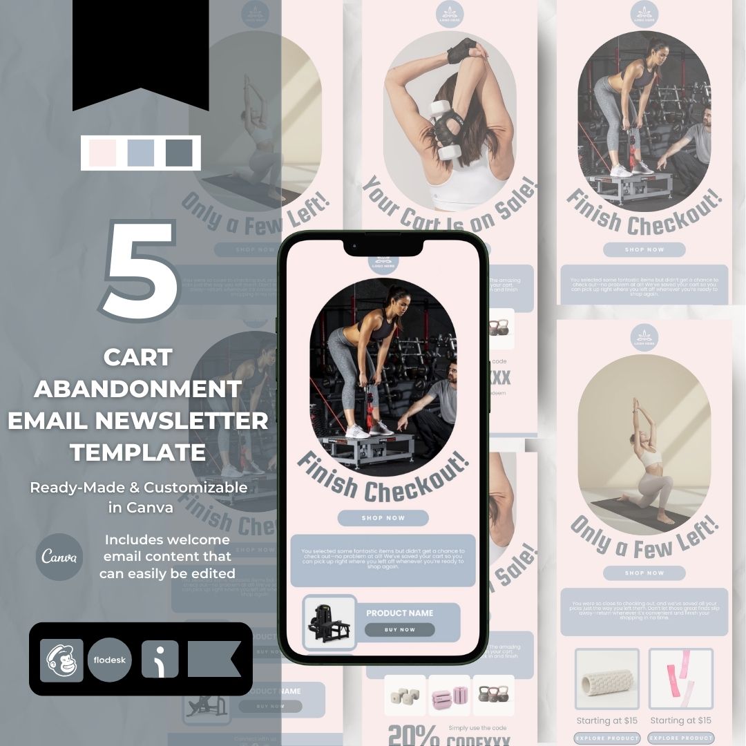 Cart abandonment email template