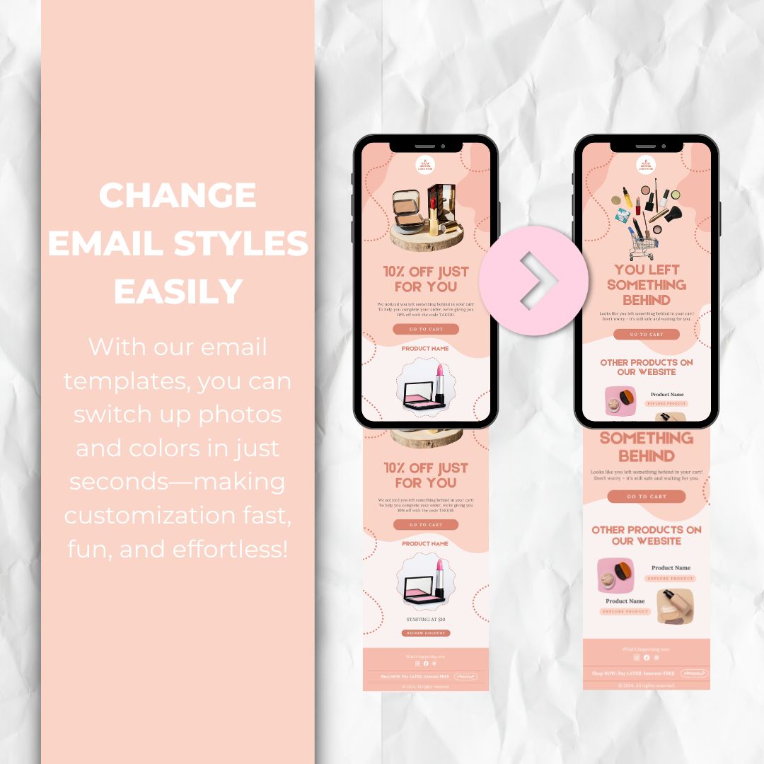 change the email template style easily