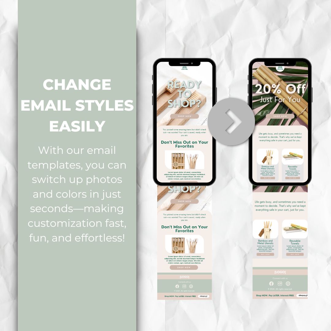 change the email template style easily