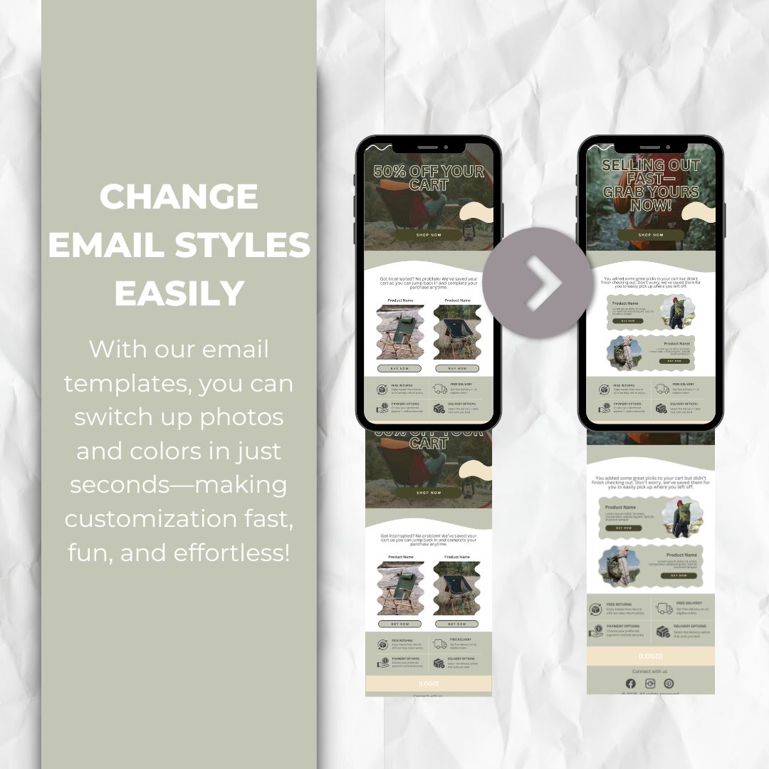 change the email template style easily