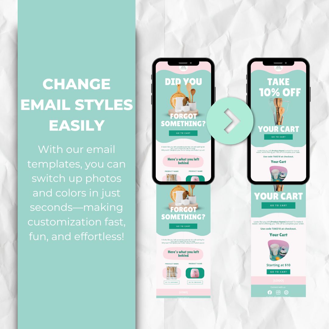 change the email template style easily