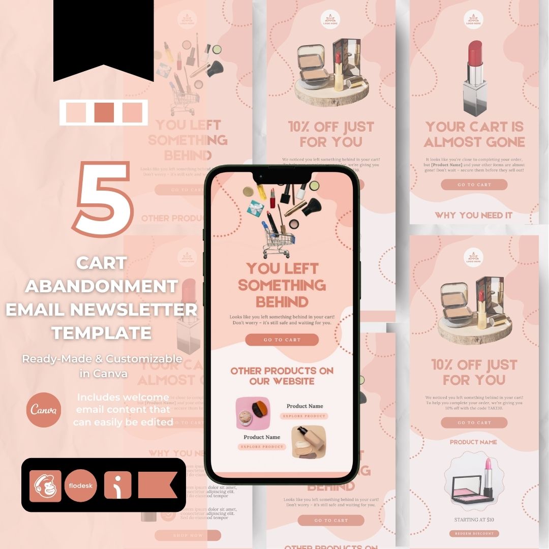 Cart abandonment email template