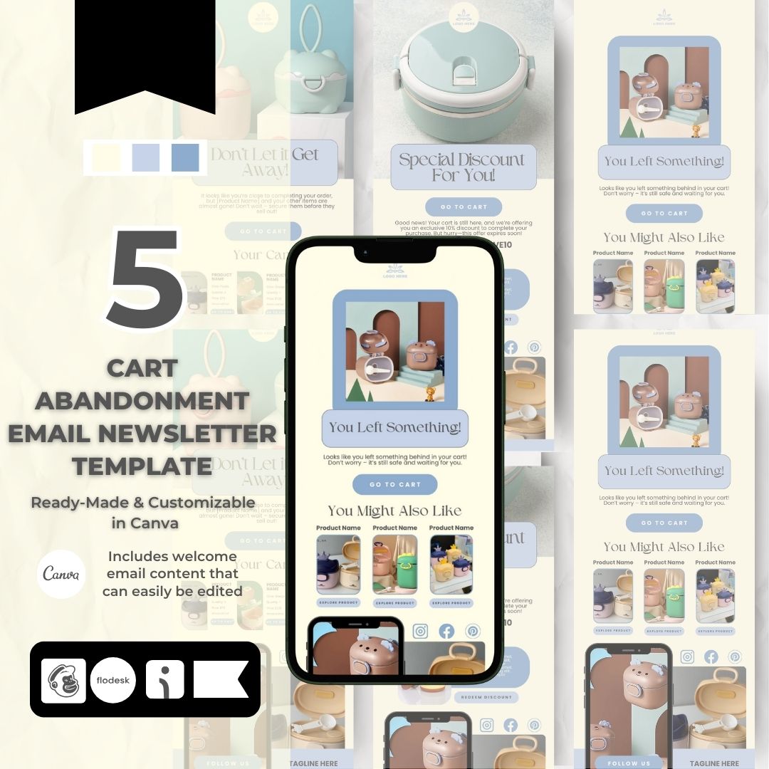 Cart abandonment email template