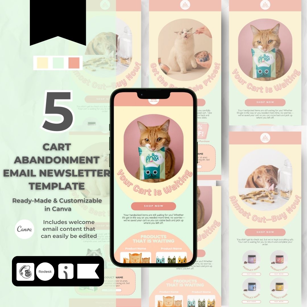 Cart abandonment email template