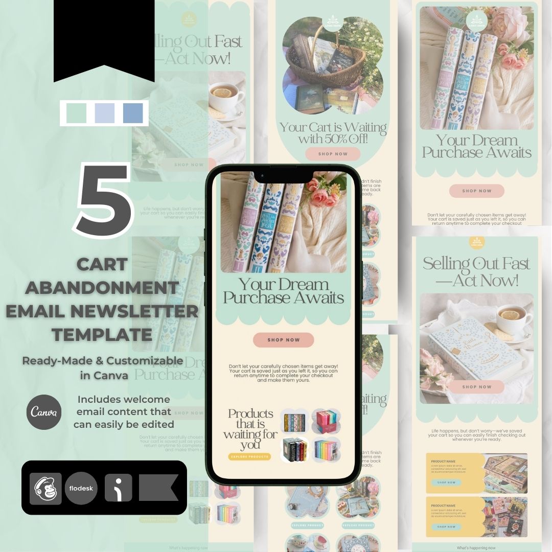 Cart abandonment email template
