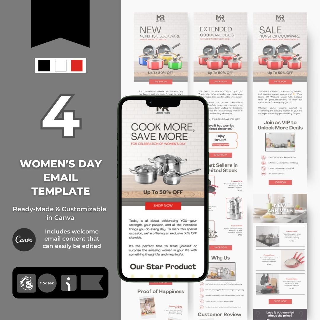 Womens day email template