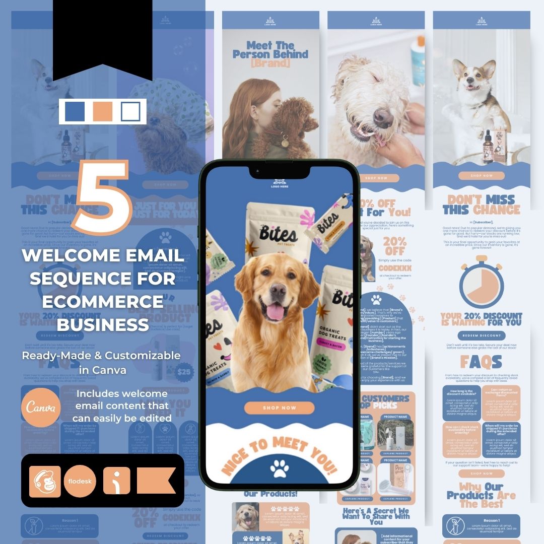Welcome email sequence template