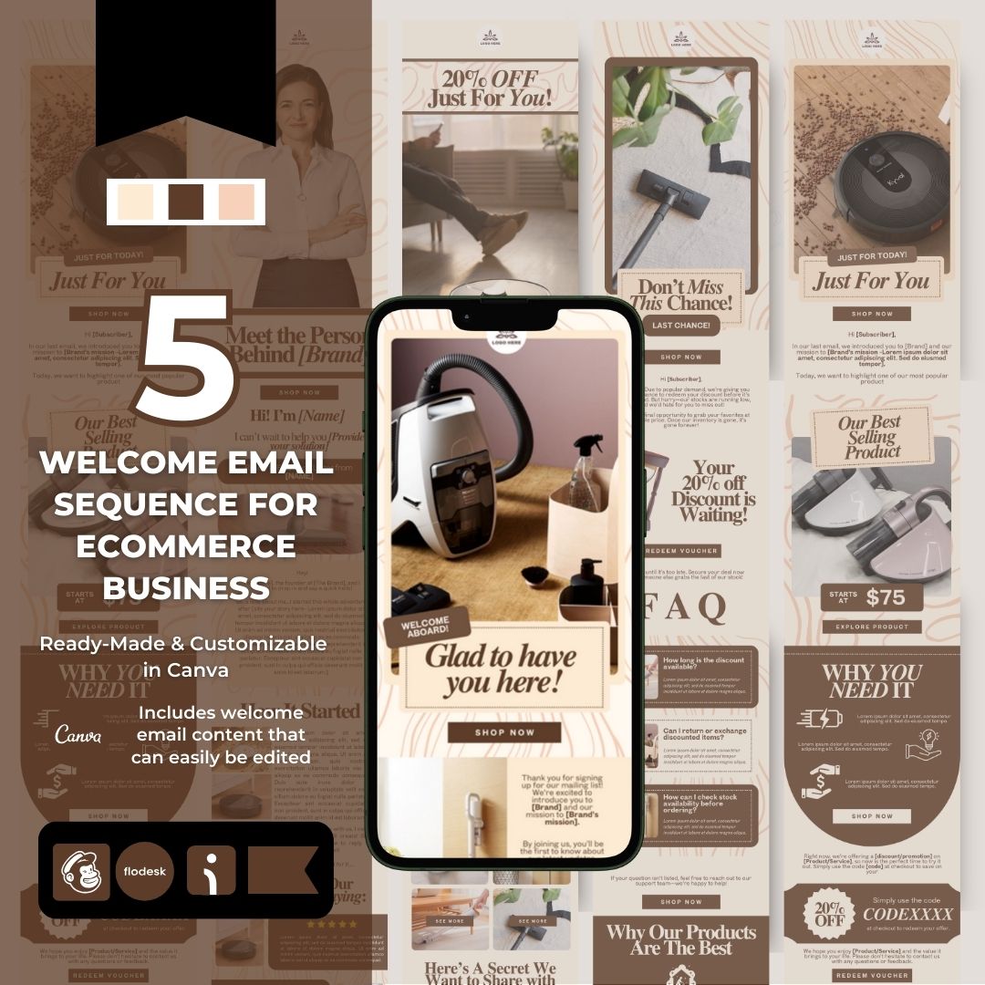 Welcome email sequence template