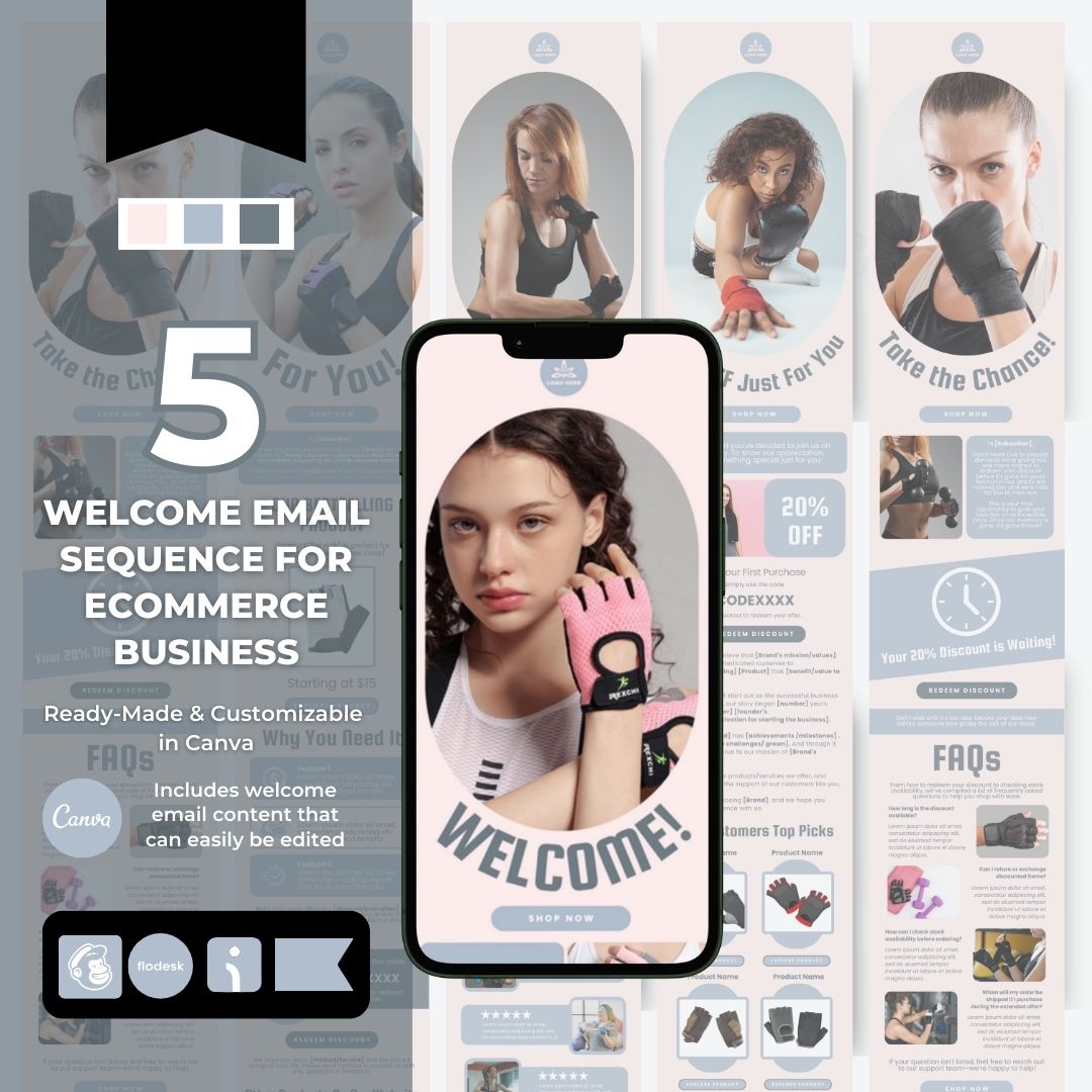 Welcome email sequence template
